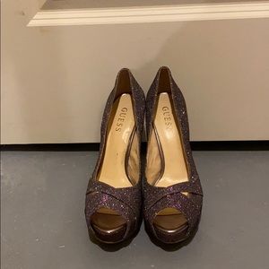 Guess sparkly heels